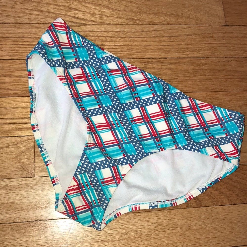 Op girl’s red white and blue bikini bottoms